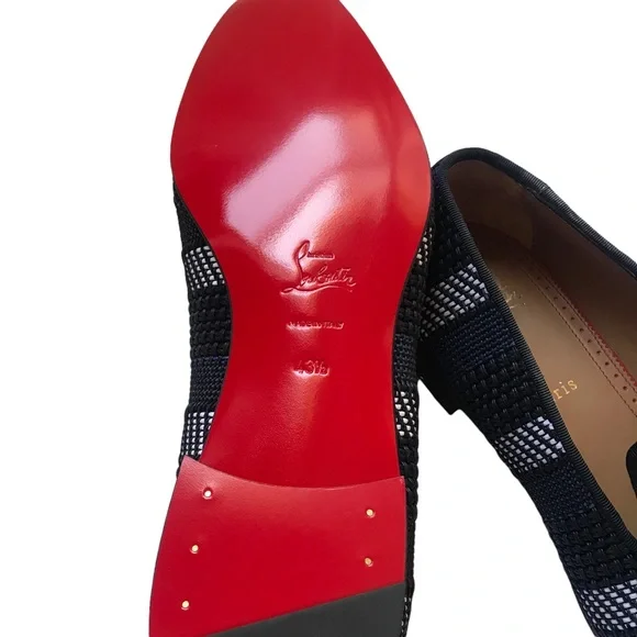 Christian Louboutin shoes loafer color Navy an white. Christian Louboutin | Shoes | Christian Louboutin Shoes  main image 4